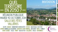 Réunion publique « Quel territoire en 2050 ? »