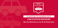 Attention, changements de sens de circulation