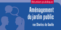 Travaux du jardin public