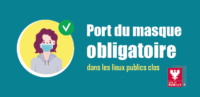 Port du masque dans les lieux publics clos