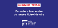 Fermeture temporaire du musée