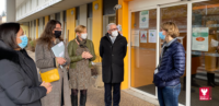Visite du centre de vaccination de Rumilly