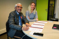 Signature du traité d&rsquo;amitié qui unit depuis 50 ans les villes de Michelstadt et de Rumilly
