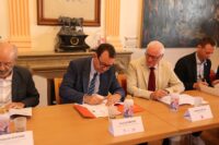 Signature du programme Action Cœur de Ville n°2 en présence de M. le Préfet
