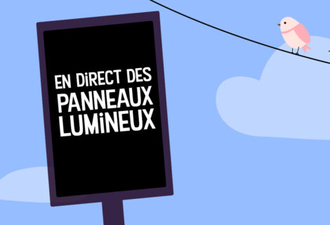 Panneaux lumineux en direct