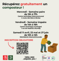 Distribution de composteurs individuels