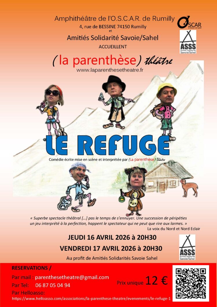 THÉÂTRE / « LE REFUGE »