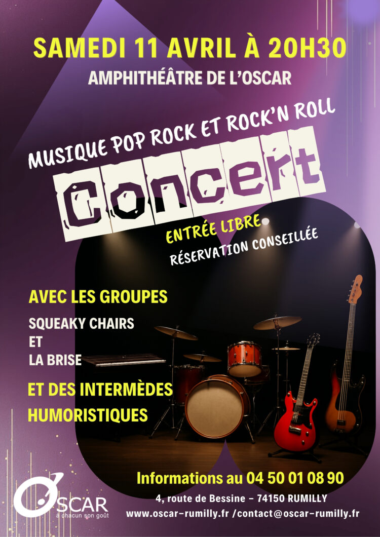 CONCERT POP ROCK ET ROCK&rsquo;N ROLL