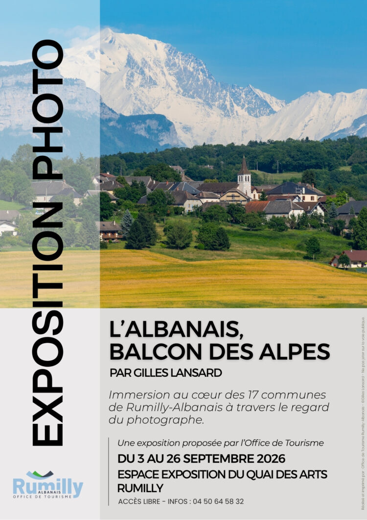 Exposition photo  » L&rsquo;Albanais, balcon des Alpes »